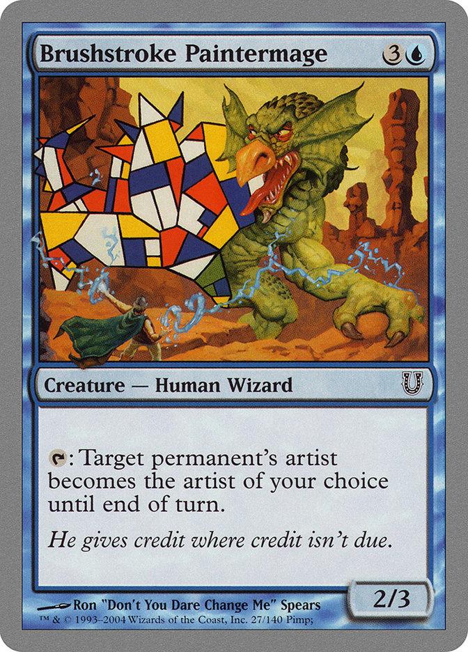 Brushstroke Paintermage [Unhinged] - Rocket TCG