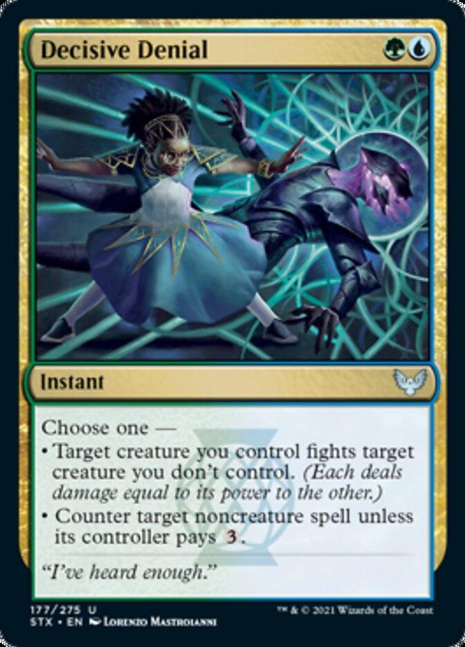 Decisive Denial [Strixhaven: School of Mages] - Rocket TCG
