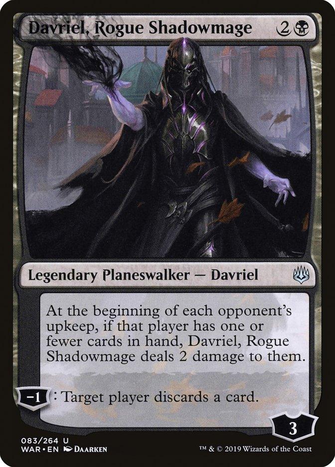 Davriel, Rogue Shadowmage [War of the Spark] - Rocket TCG