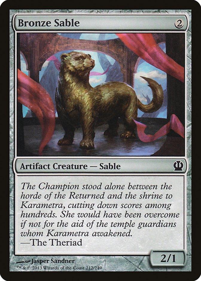 Bronze Sable [Theros] - Rocket TCG
