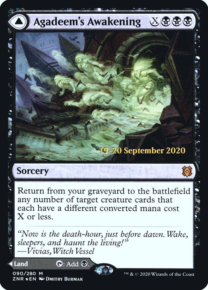 Agadeem's Awakening // Agadeem, the Undercrypt [Zendikar Rising Prerelease Promos] - Rocket TCG