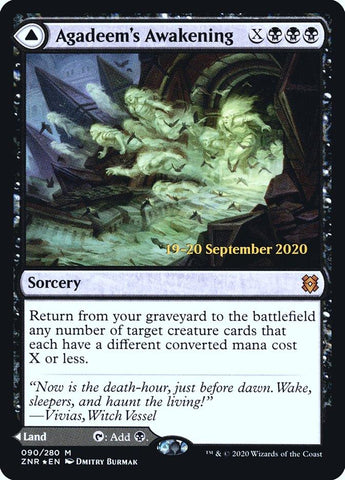 Agadeem's Awakening // Agadeem, the Undercrypt [Zendikar Rising Prerelease Promos] - Rocket TCG