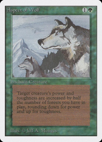 Aspect of Wolf [Unlimited Edition] - Rocket TCG