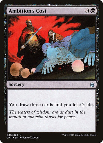 Ambition's Cost [Commander Anthology] - Rocket TCG