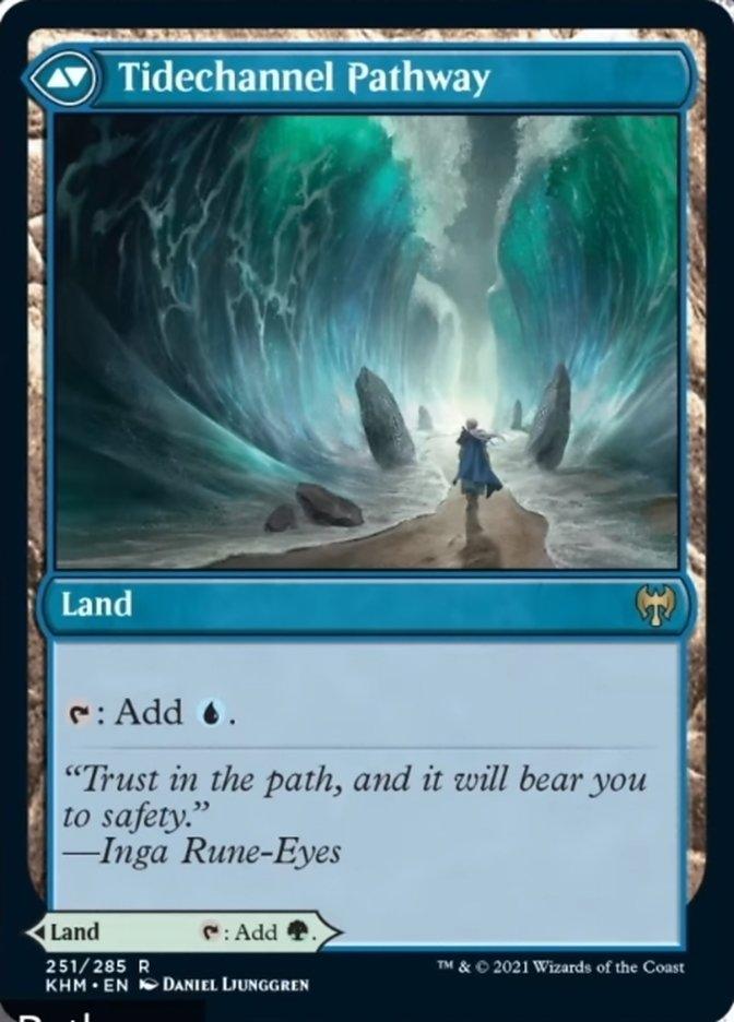 Barkchannel Pathway // Tidechannel Pathway [Kaldheim] - Rocket TCG