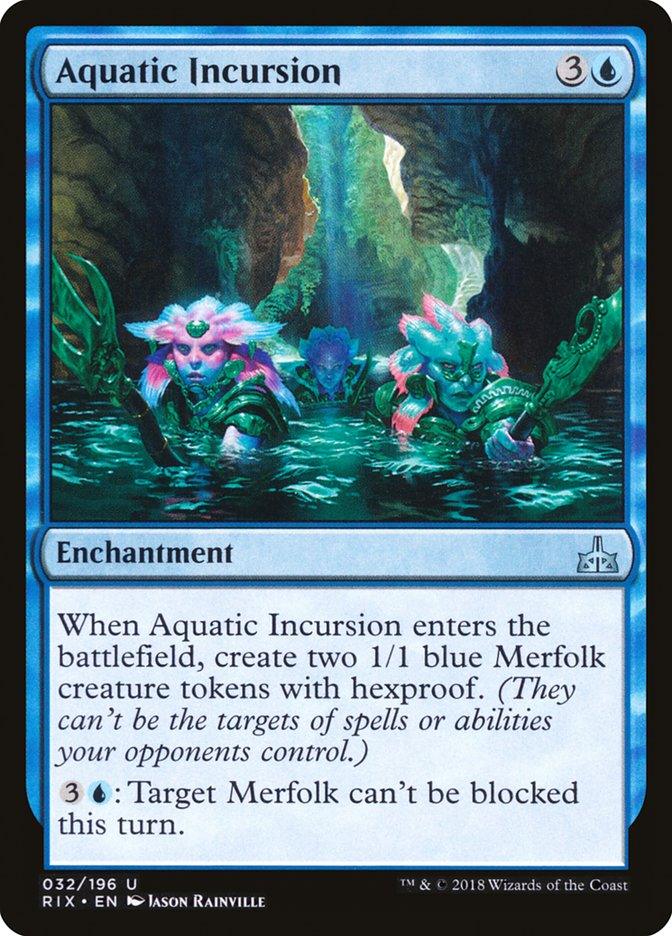 Aquatic Incursion [Rivals of Ixalan] - Rocket TCG