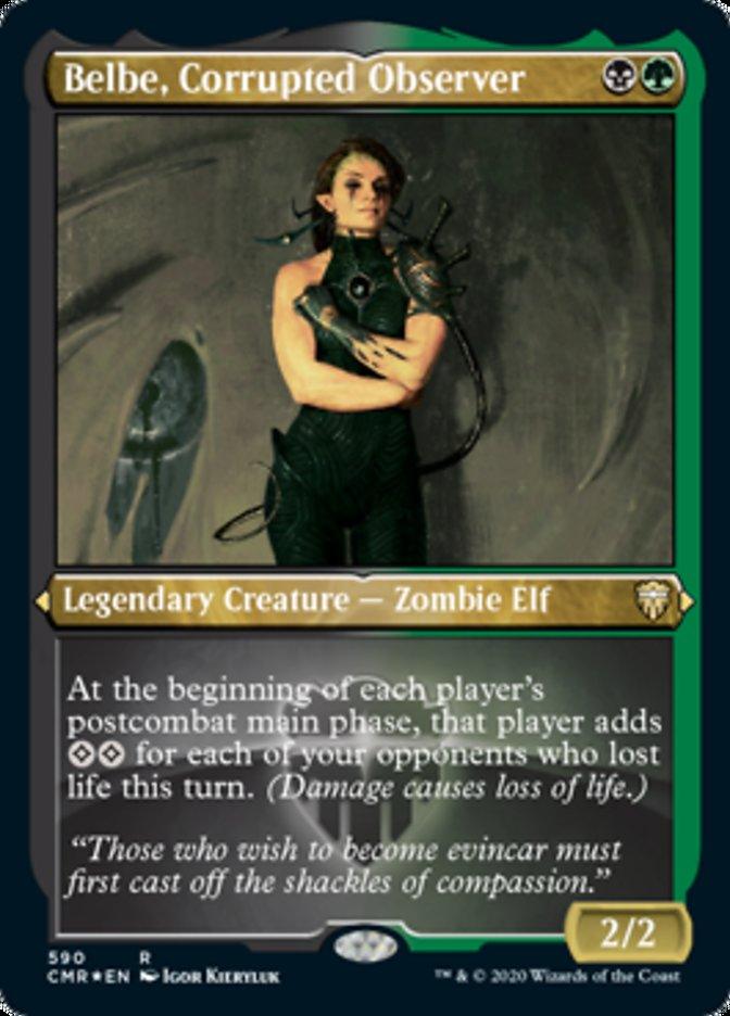 Belbe, Corrupted Observer (Etched) [Commander Legends] - Rocket TCG