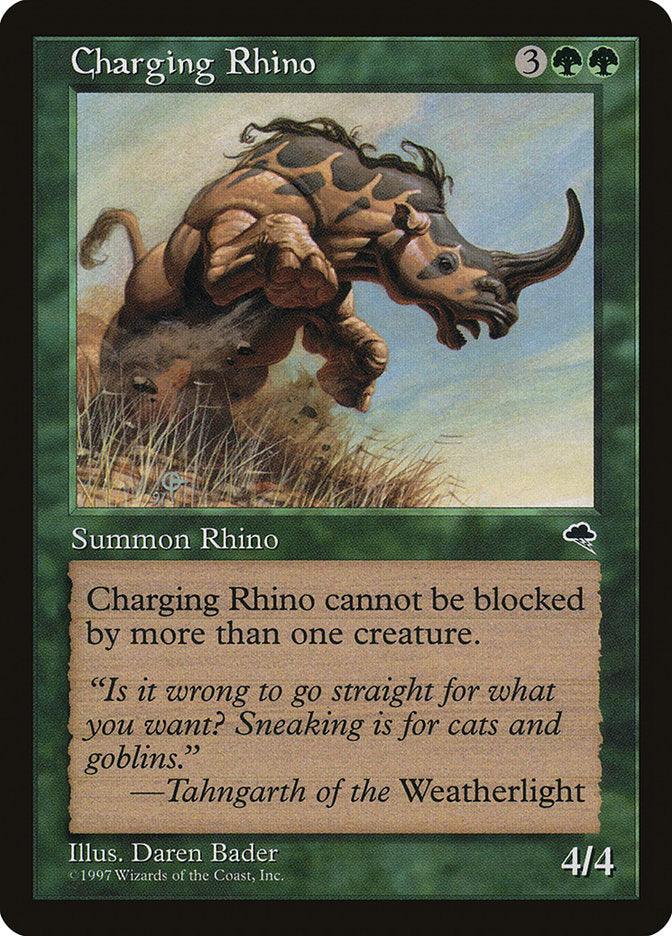 Charging Rhino [Tempest] - Rocket TCG