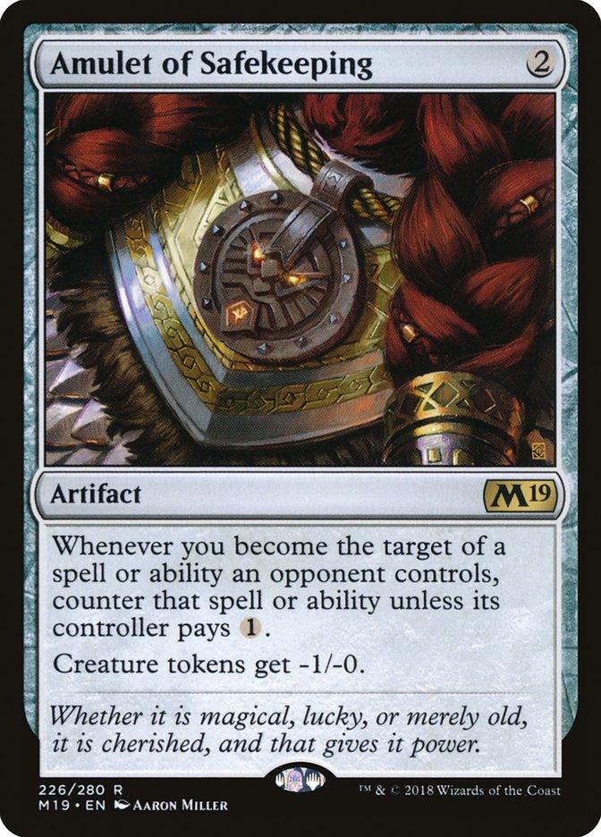 Amulet of Safekeeping [Core Set 2019] - Rocket TCG