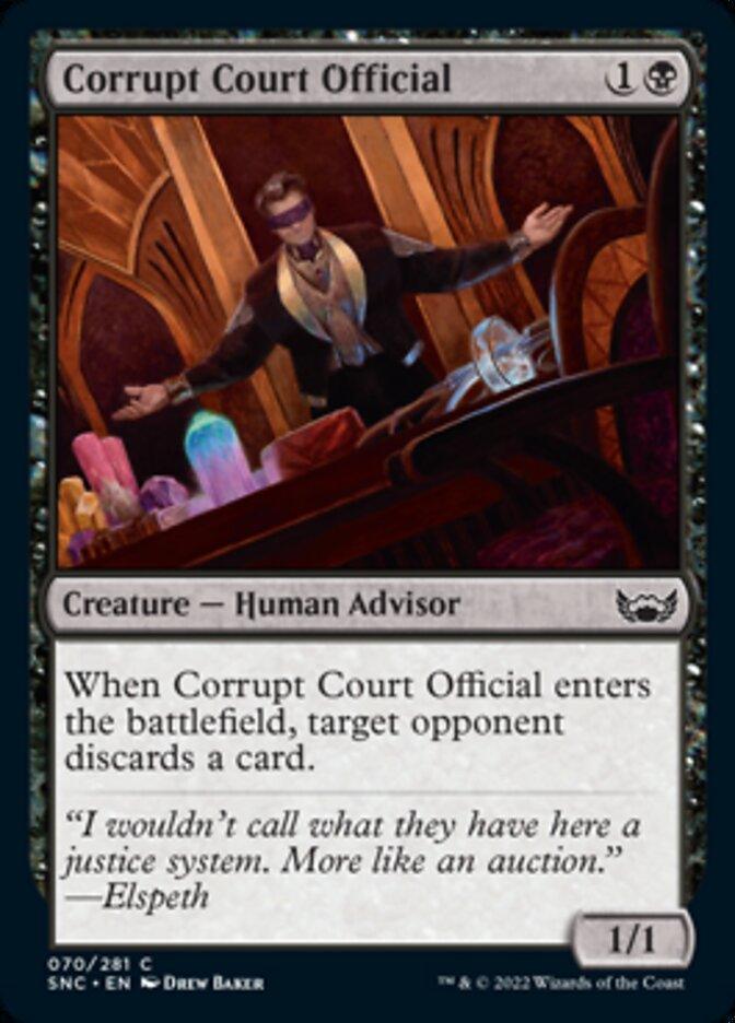 Corrupt Court Official [Streets of New Capenna] - Rocket TCG
