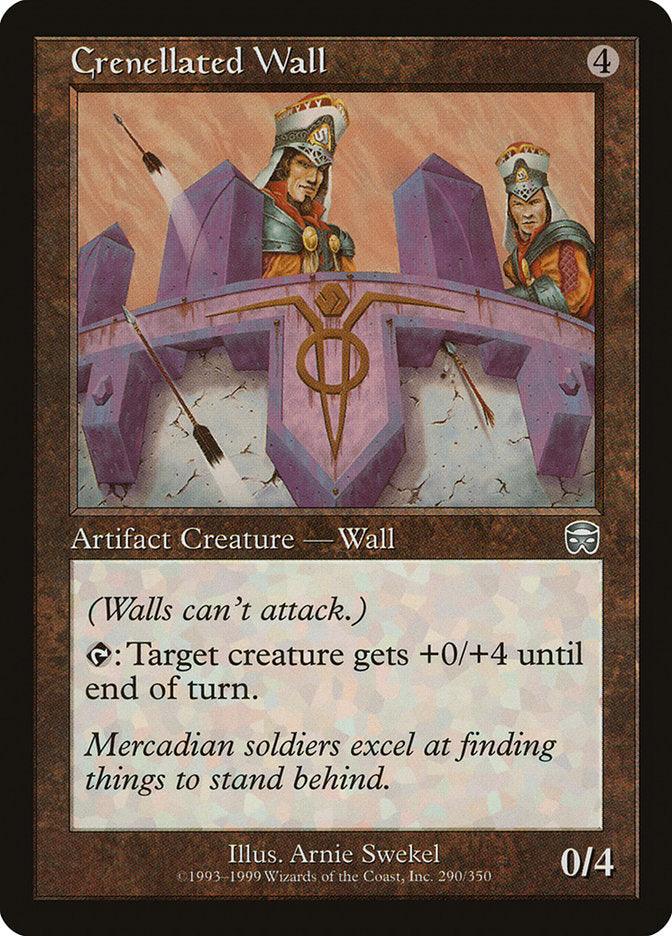 Crenellated Wall [Mercadian Masques] - Rocket TCG