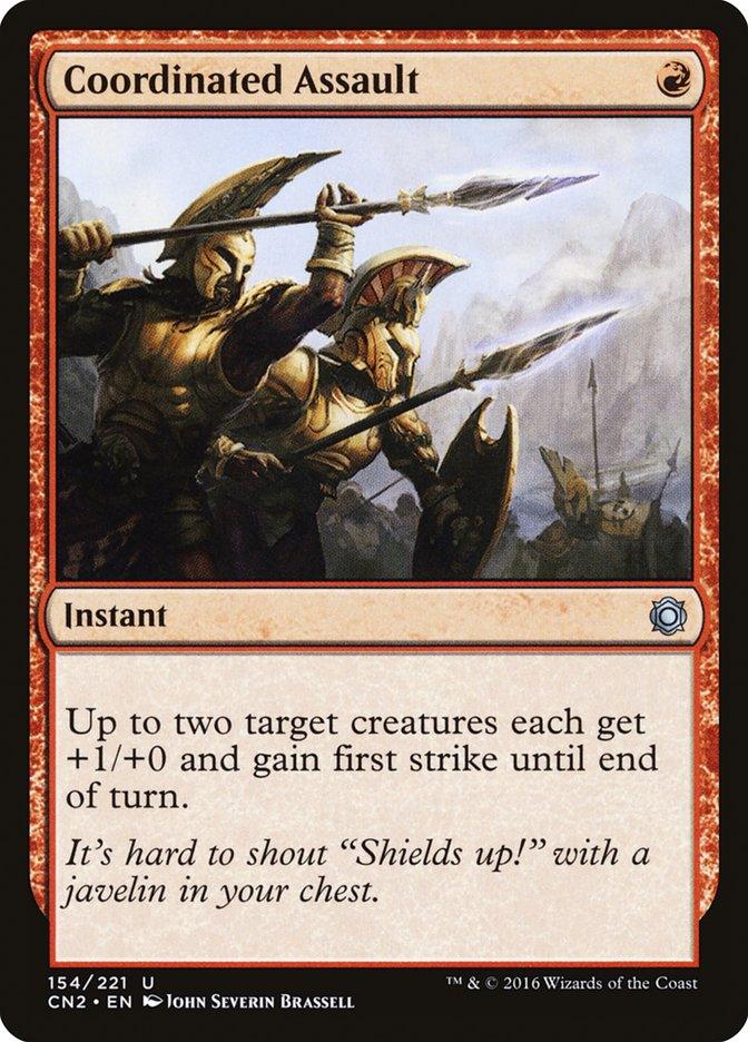 Coordinated Assault [Conspiracy: Take the Crown] - Rocket TCG