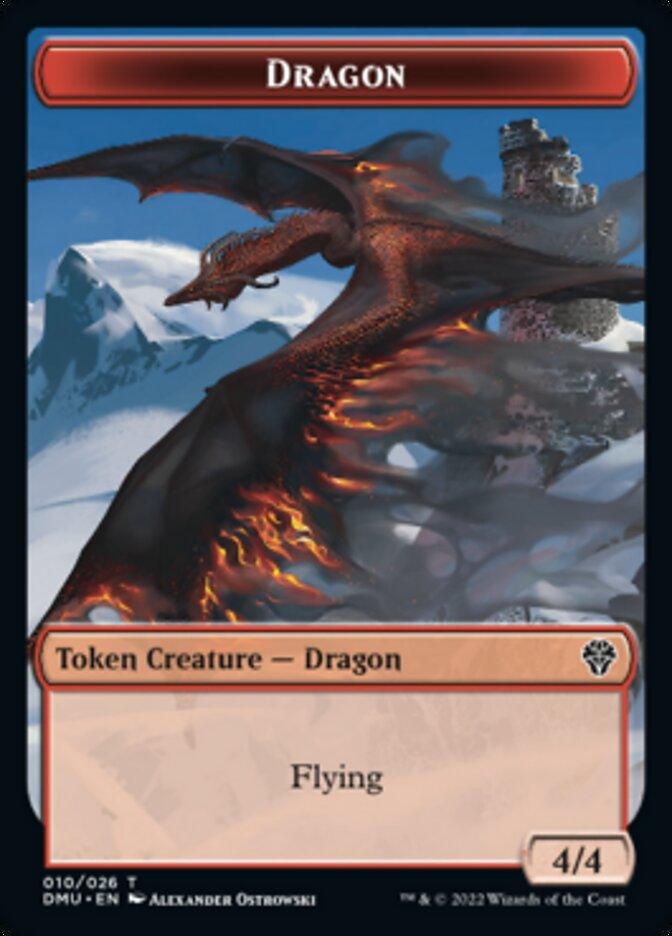 Dragon Token [Dominaria United Tokens] - Rocket TCG