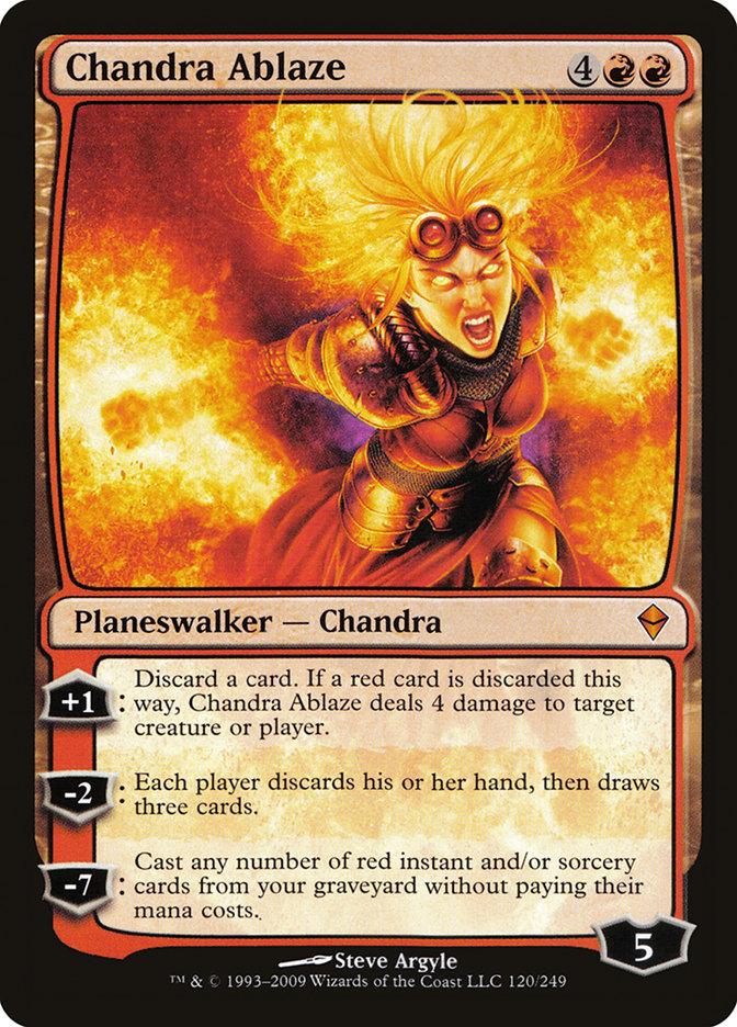 Chandra Ablaze [Zendikar] - Rocket TCG