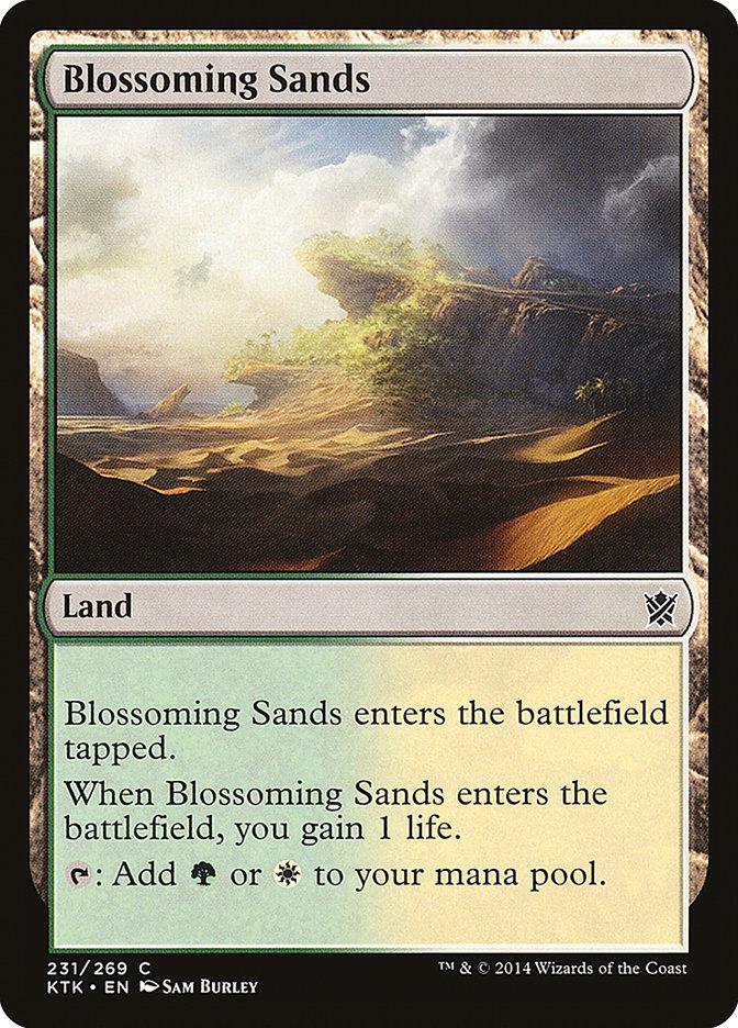 Blossoming Sands [Khans of Tarkir] - Rocket TCG