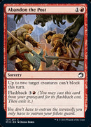Abandon the Post [Innistrad: Midnight Hunt] - Rocket TCG