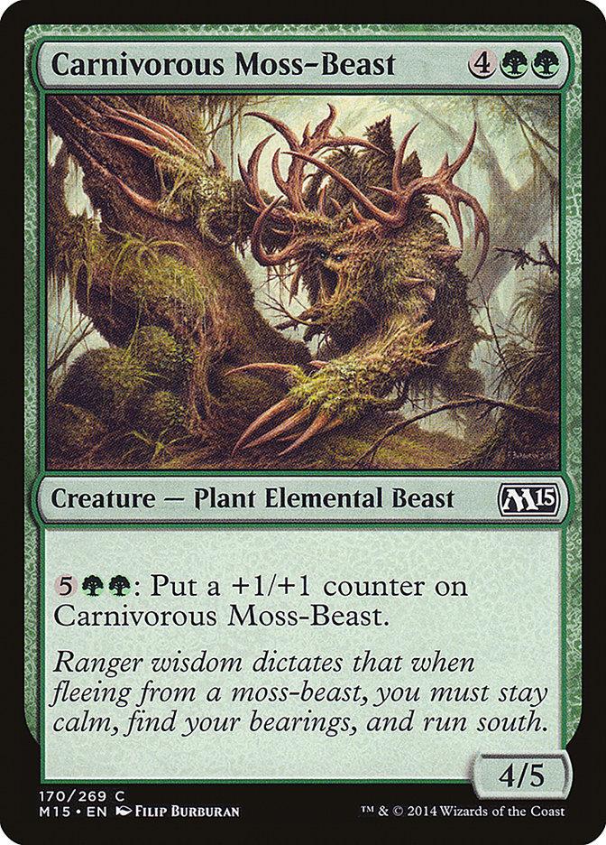 Carnivorous Moss-Beast [Magic 2015] - Rocket TCG