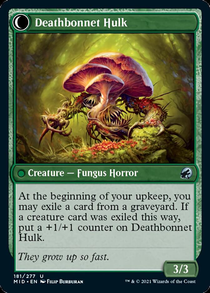 Deathbonnet Sprout // Deathbonnet Hulk [Innistrad: Midnight Hunt] - Rocket TCG