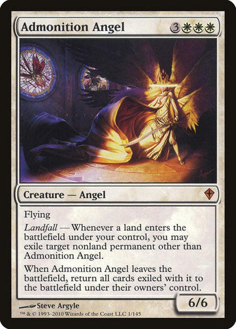Admonition Angel [Worldwake] - Rocket TCG