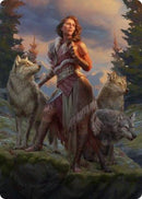 Arlinn, the Pack's Hope 1 Art Card [Innistrad: Midnight Hunt Art Series] - Rocket TCG