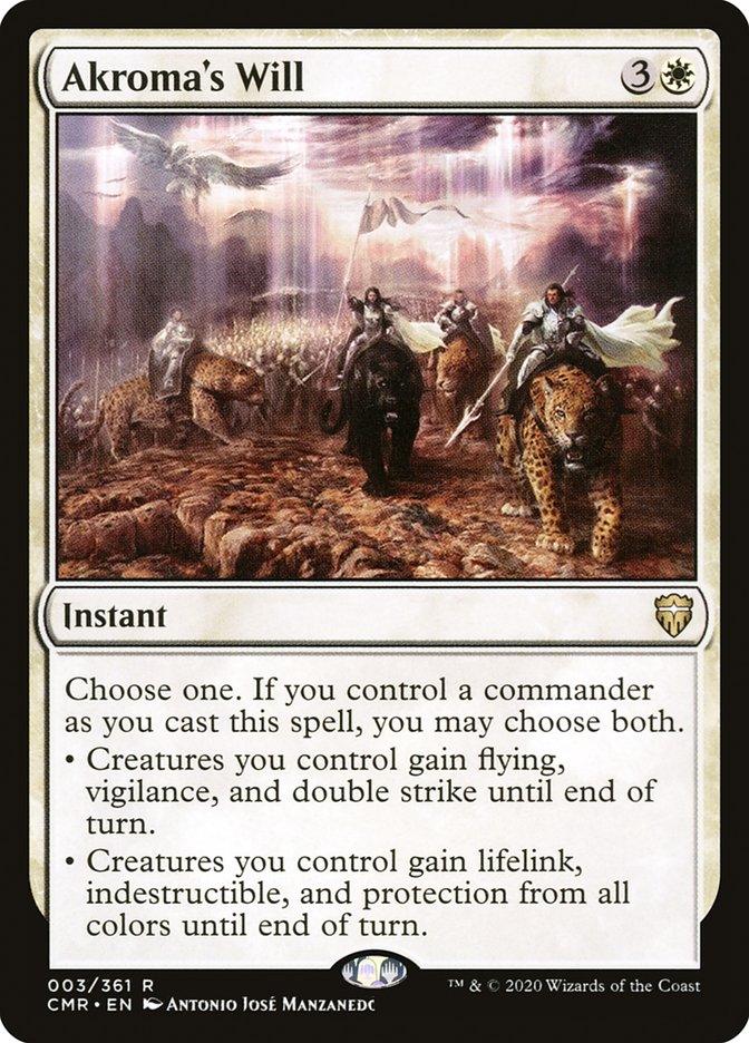 Akroma's Will [Commander Legends] - Rocket TCG