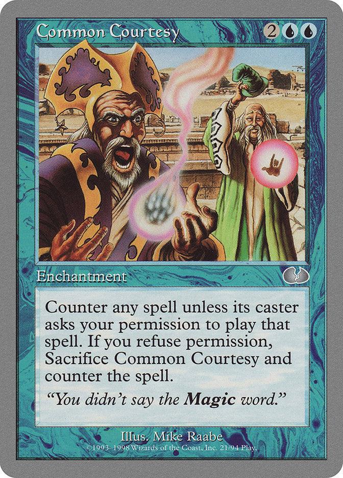 Common Courtesy [Unglued] - Rocket TCG