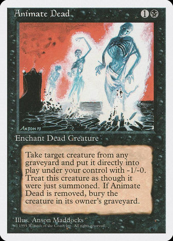Animate Dead [Fourth Edition] - Rocket TCG