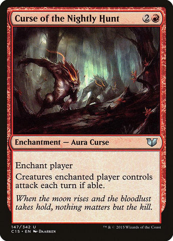 Curse of the Nightly Hunt [Commander 2015] - Rocket TCG