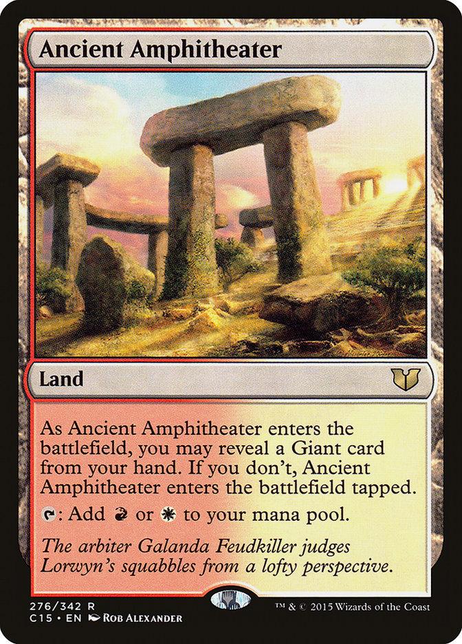 Ancient Amphitheater [Commander 2015] - Rocket TCG