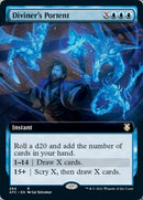 Diviner's Portent (Extended Art) [Dungeons & Dragons: Adventures in the Forgotten Realms Commander] - Rocket TCG