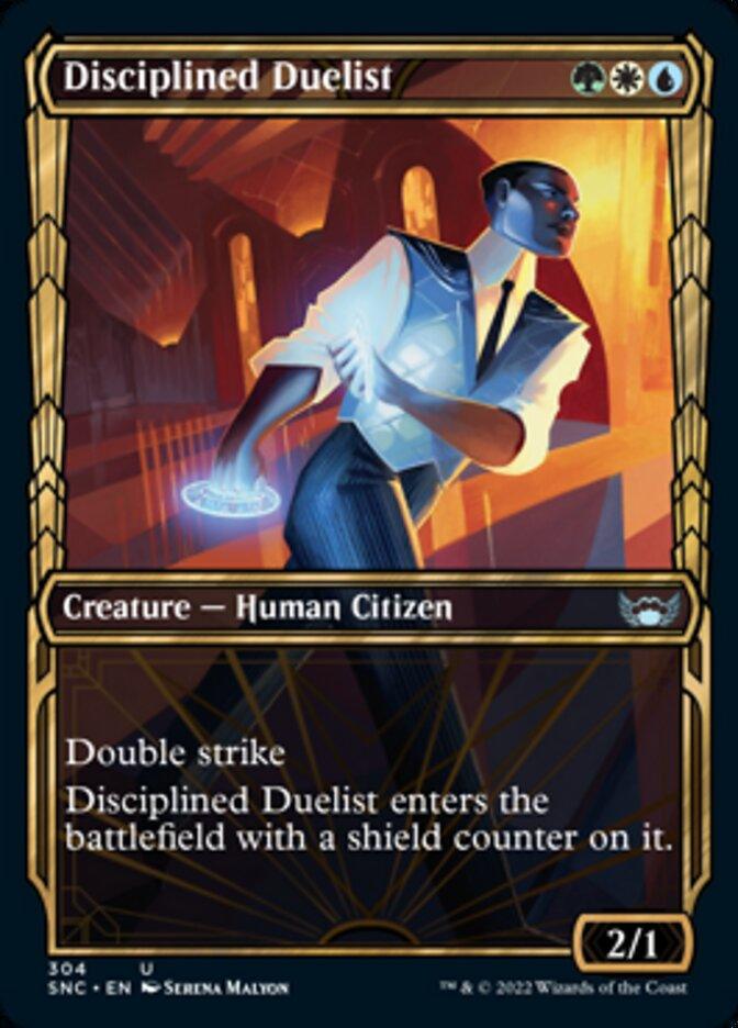 Disciplined Duelist (Showcase Golden Age) [Streets of New Capenna] - Rocket TCG