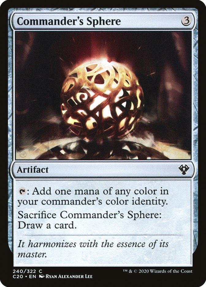 Commander's Sphere [Commander 2020] - Rocket TCG