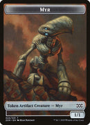 Clue // Myr (024) Double-sided Token [Double Masters Tokens] - Rocket TCG