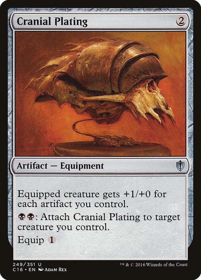 Cranial Plating [Commander 2016] - Rocket TCG