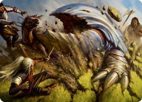 Bulette Art Card [Dungeons & Dragons: Adventures in the Forgotten Realms Art Series] - Rocket TCG