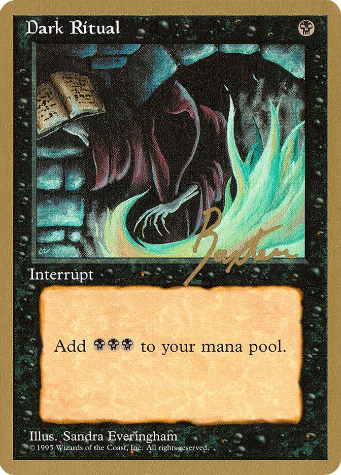 Dark Ritual (George Baxter) [Pro Tour Collector Set] - Rocket TCG