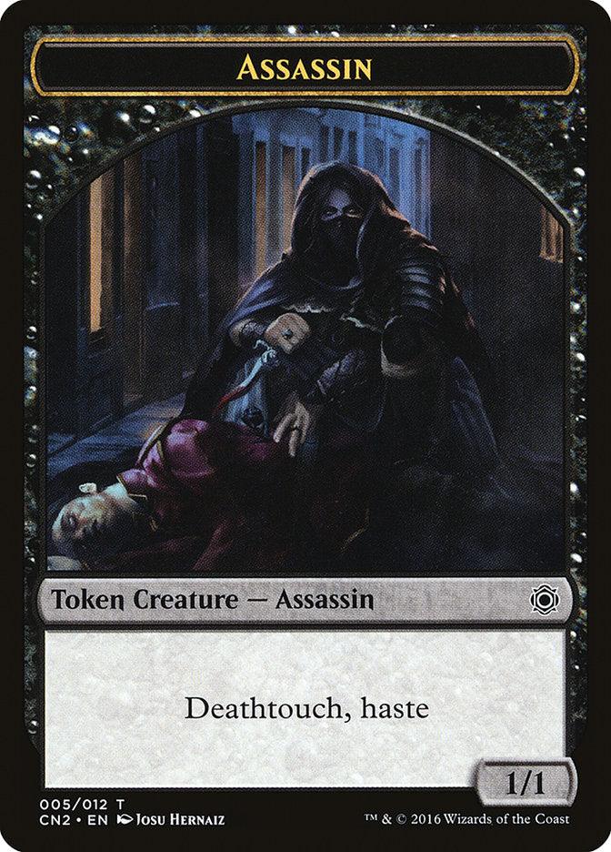 Assassin Token [Conspiracy: Take the Crown Tokens] - Rocket TCG