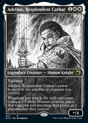 Adeline, Resplendent Cathar (Showcase Eternal Night) [Innistrad: Midnight Hunt] - Rocket TCG