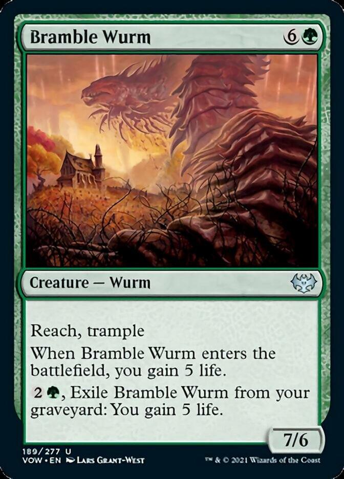 Bramble Wurm [Innistrad: Crimson Vow] - Rocket TCG