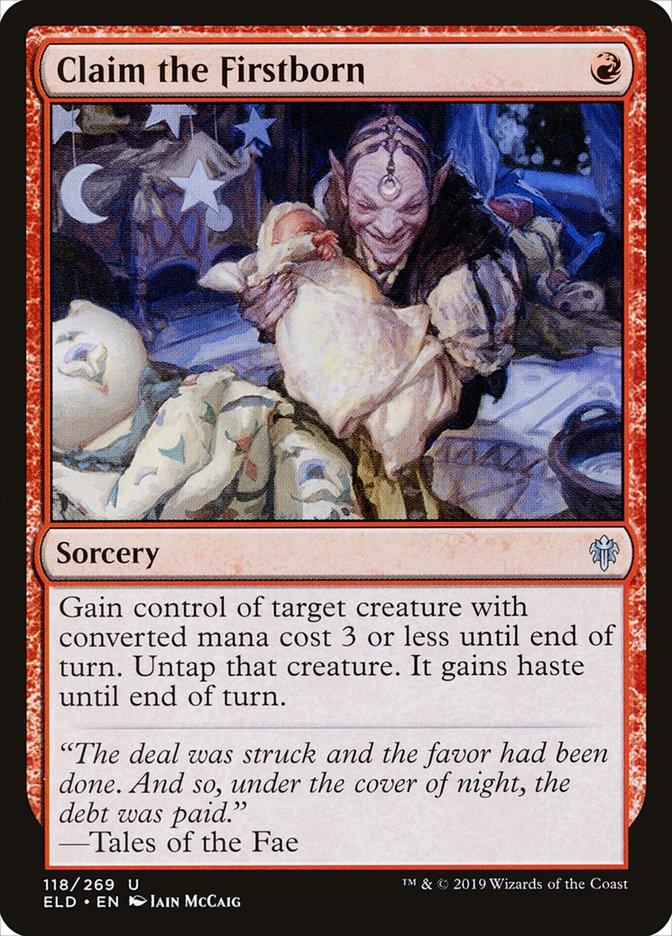 Claim the Firstborn [Throne of Eldraine] - Rocket TCG