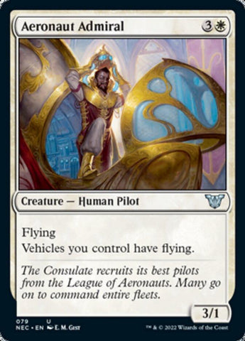 Aeronaut Admiral [Kamigawa: Neon Dynasty Commander] - Rocket TCG