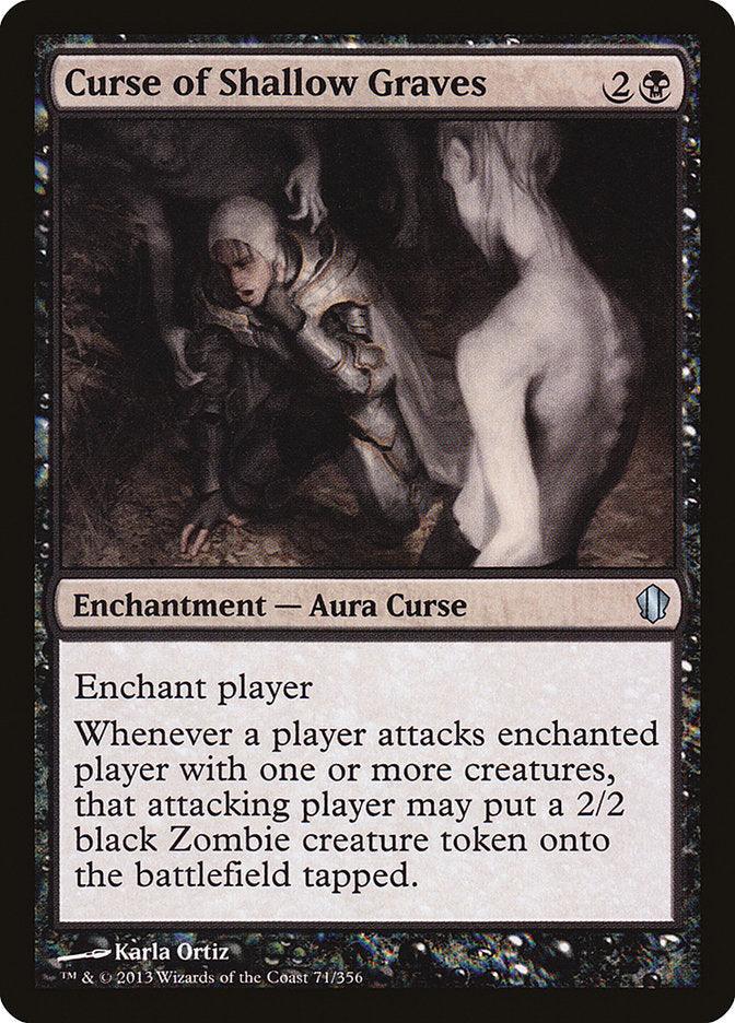 Curse of Shallow Graves [Commander 2013] - Rocket TCG