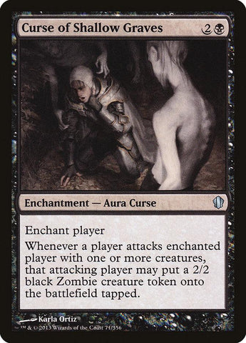 Curse of Shallow Graves [Commander 2013] - Rocket TCG