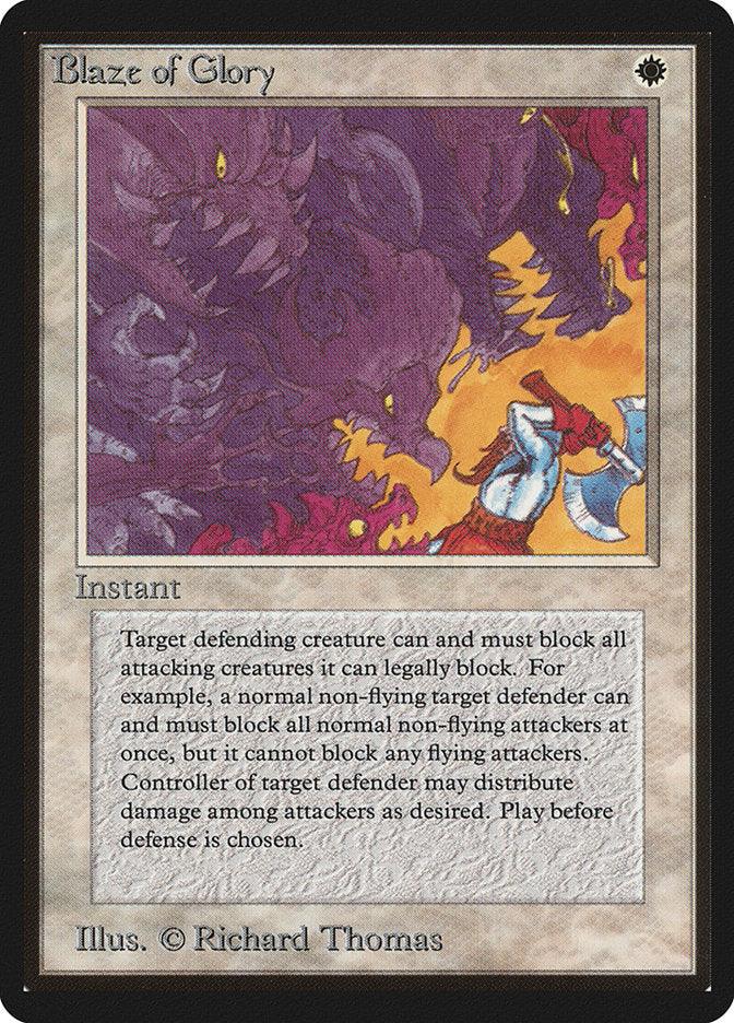 Blaze of Glory [Beta Edition] - Rocket TCG