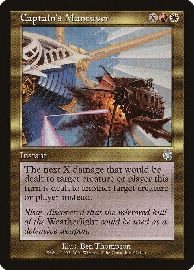 Captain's Maneuver [Apocalypse] - Rocket TCG