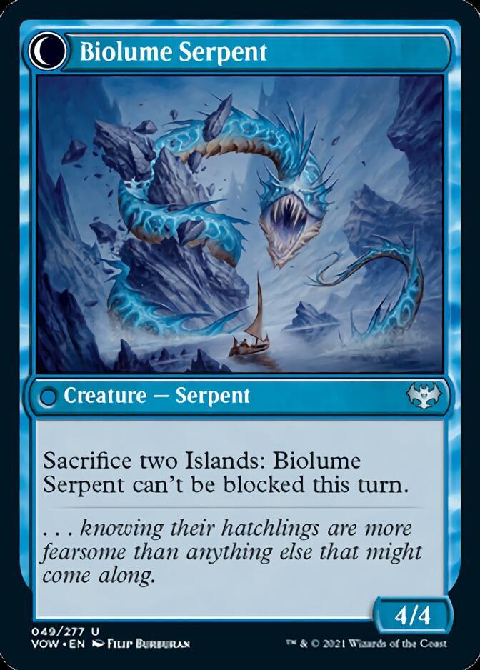 Biolume Egg // Biolume Serpent [Innistrad: Crimson Vow] - Rocket TCG
