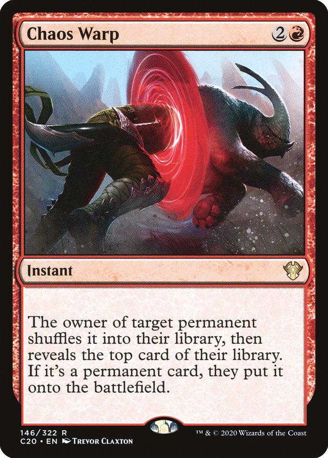 Chaos Warp [Commander 2020] - Rocket TCG