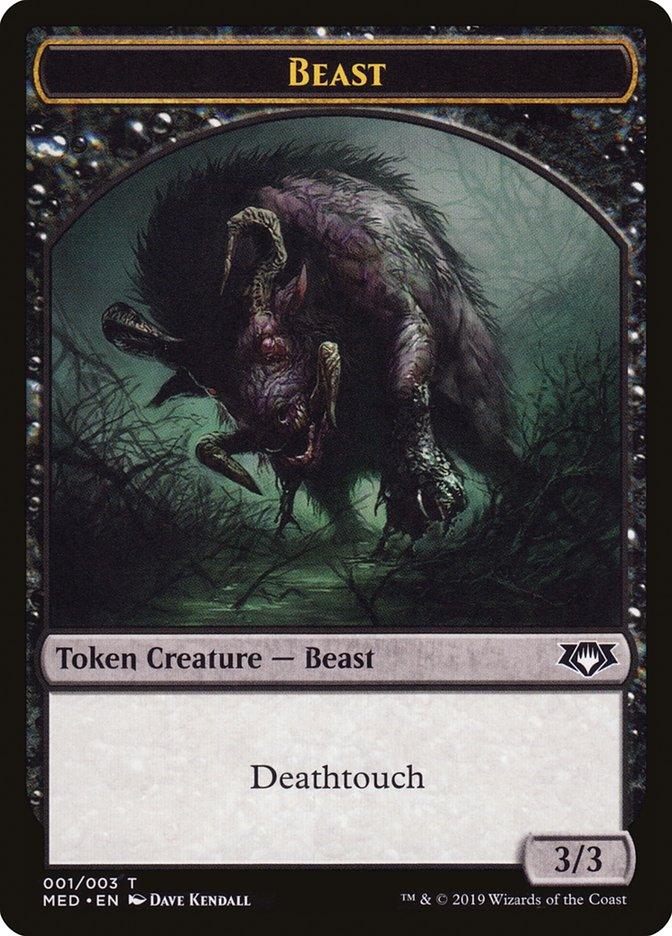 Beast Token [Mythic Edition Tokens] - Rocket TCG
