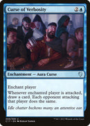 Curse of Verbosity [Commander 2017] - Rocket TCG