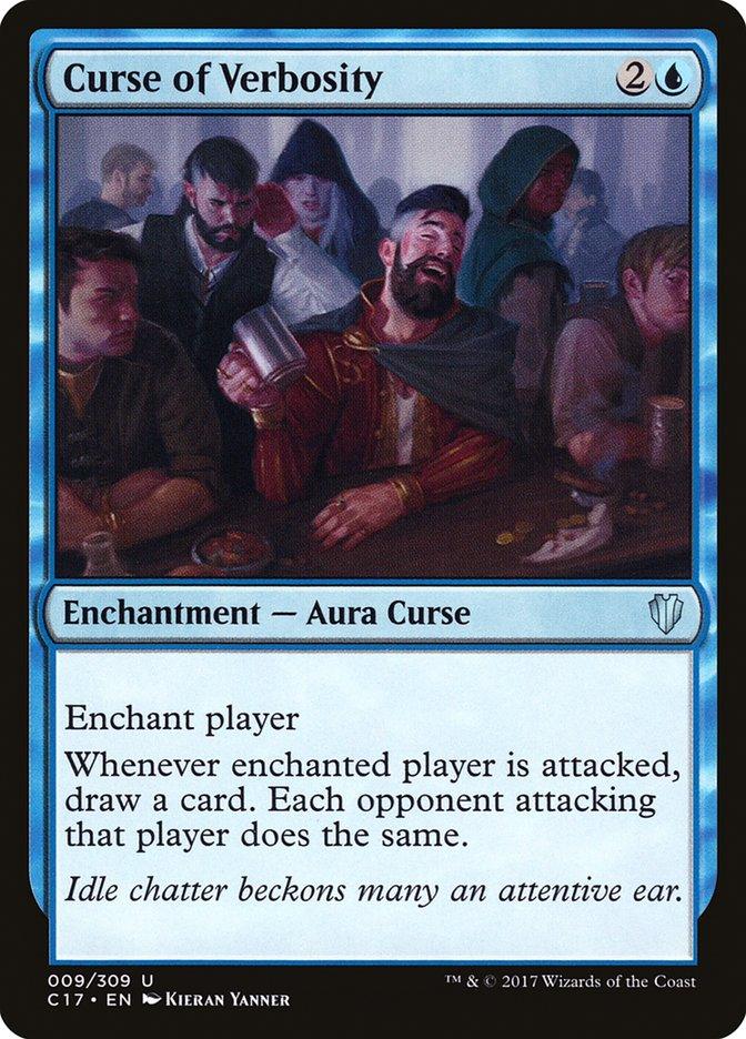 Curse of Verbosity [Commander 2017] - Rocket TCG